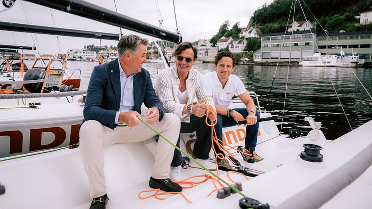 Geir Karlsen, Petter A. Stordalen and Christoffer Sundby.