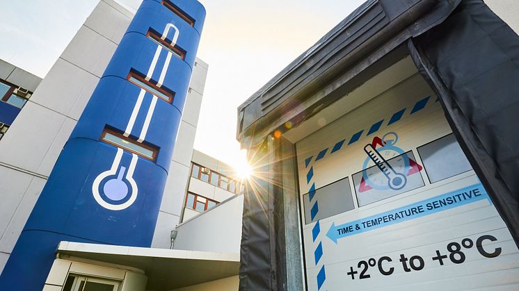 Lufthansa Cargo´s Pharma Hub in Frankfurt ist Europas größtes Drehkreuz für temperatursensible Luftfracht.