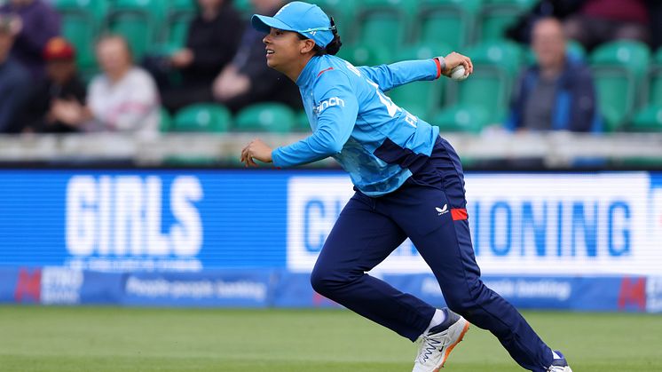 South East Stars' Sophia Dunkley returns to the ODI squad. Photo: ECB via Getty Images