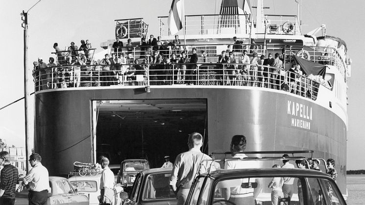 En kvarts miljard har rest med Viking Line sedan trafikstarten 1959.