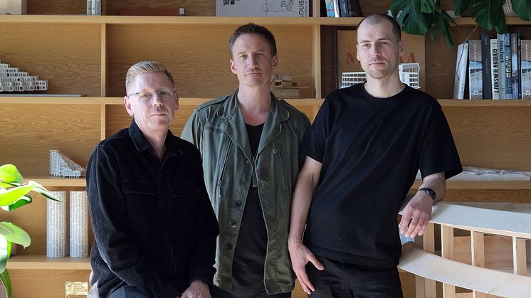 Fra venstre: Martin Gertsen, Jens Kinch og Konrad Wójcik