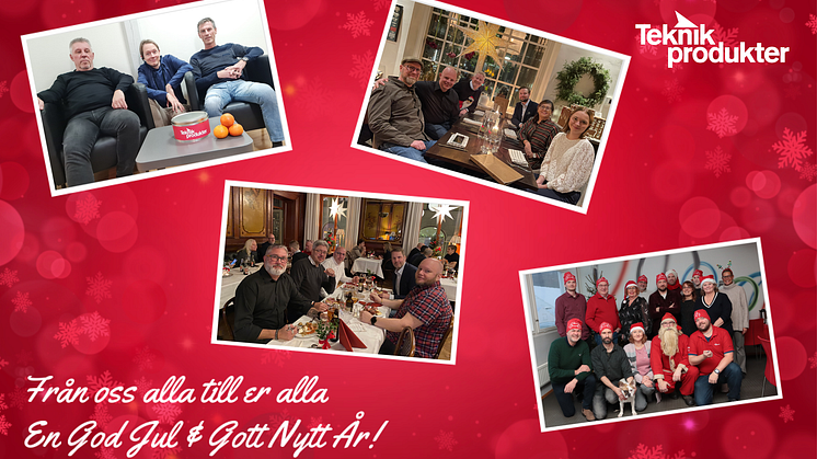 God jul & Gott nytt år!