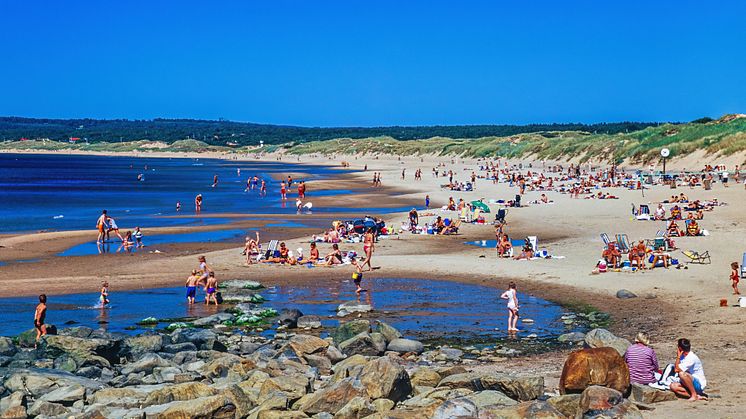 Tylösand strand i Halmstad.