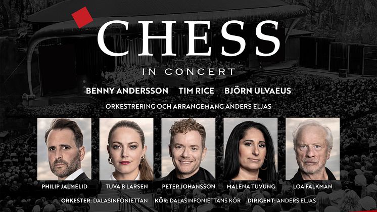 Chess In Concert – En unik upplevelse på Dalhalla sommaren 2025