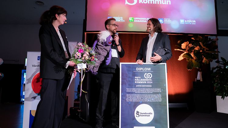 Vinnarna av Årets Hållbarhetskommun 2024 - Sundsvalls kommun