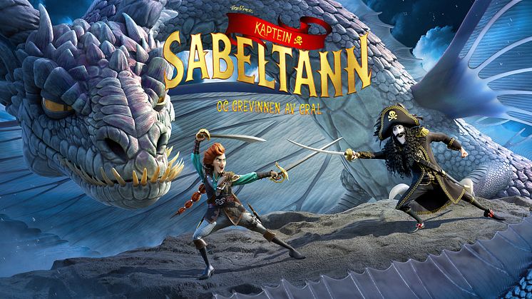 Kaptein Sabeltann snart premiereklar! Se trailer her.