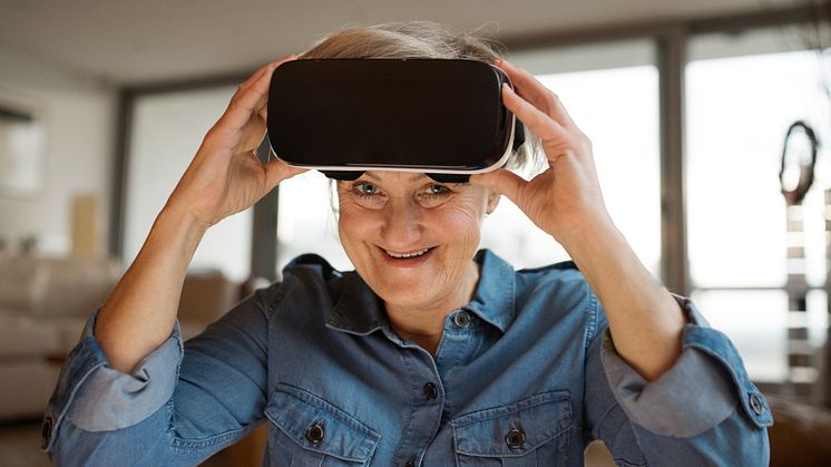 Virtual reality-glasögon är något deltagarna får prova på under Kul med digital teknik-träffarna. (Bild: Mostphotos)