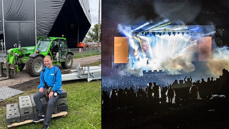 ØYA-festivalen: Bygger en hel by på halvannen uke
