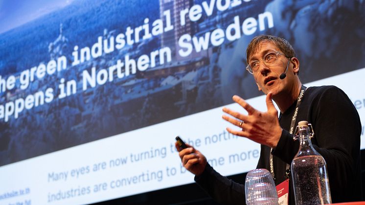 Rikard Eriksson, professor på Umeå universitet, leder forskningsprojektet Det nya framtidslandet? 