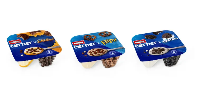 Müller UK & Ireland is bringing together some of the UK’s best-known treat brands in a major new Müller Corner collaboration 
