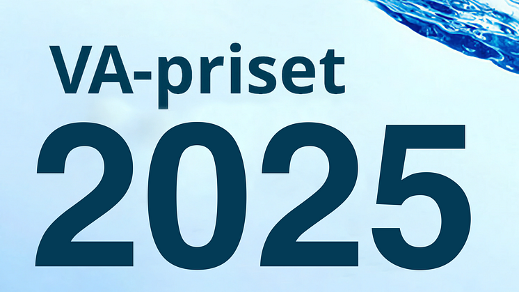 VA-priset till rörnät- och klimatexpert