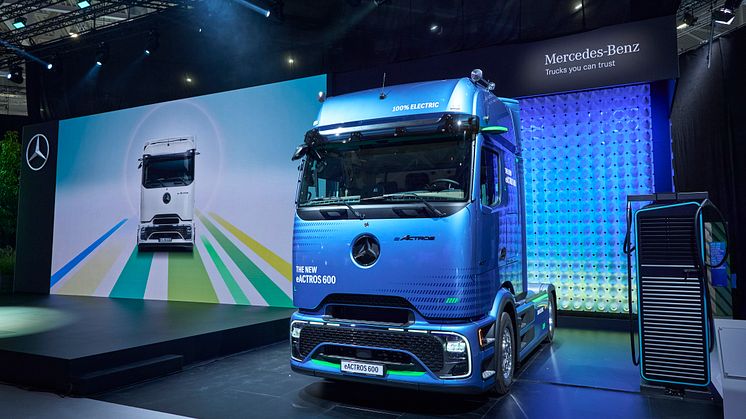 Söndagkväll presenterade Daimler Truck sin strategi för hållbar transport inför IAA Transportation 2024 i Hannover