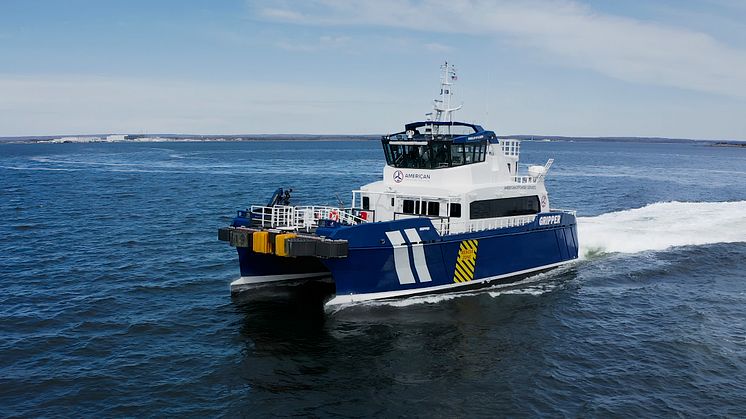 Delivery and launch of M/V Gripper 