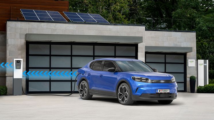 Ford Explorer und Ford Capri als Stromspeicher fürs Haus – durch bidirektionales Laden über das E3/DC-Hauskraftwerk