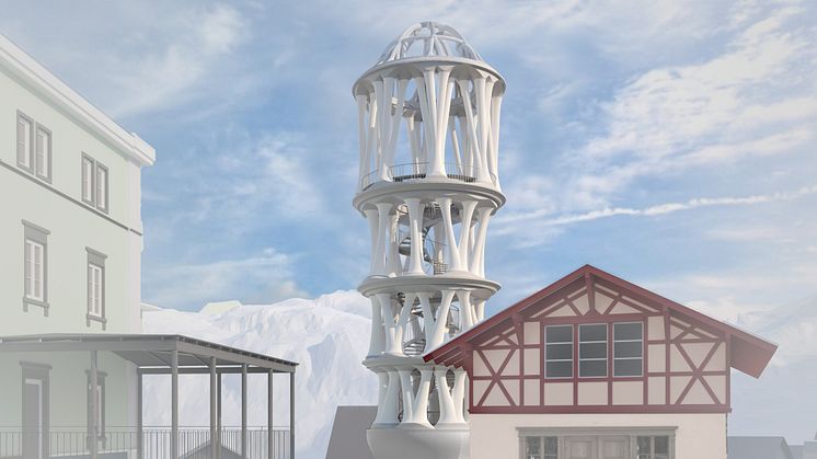 Rendering Weisser Turm