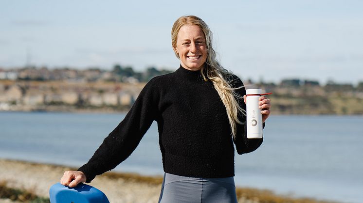 For Olympic gold medalist and Bluewater hydration ambassador Ellie Aldridge staying properly hydrated is key to staying at the top of her game in the physically and mentally demanding  kite sailing sport.