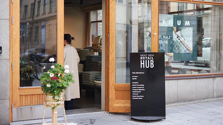 LINUM bjöd in sina kunder på frukost tillsammans med Next Gen Retail Hub. 