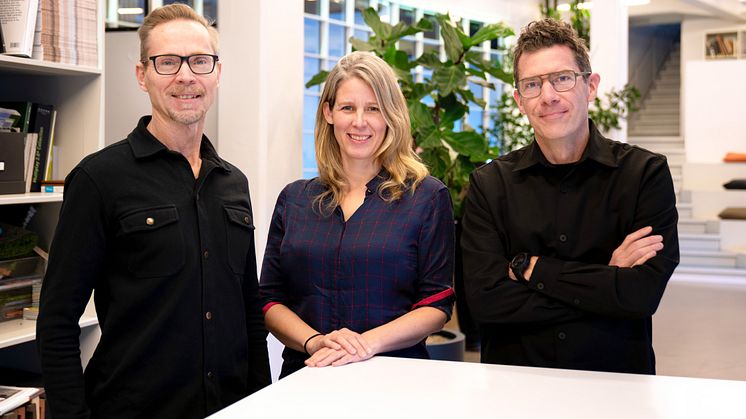 Delar av Liljewallteamet: Bo Wallin, Jetske Bömer och Harald Gamrell