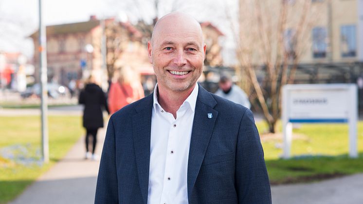 Rickard Vidlund tillträder som kommundirektör i Kungsbacka kommun den 28 april. Foto: Kungsbacka kommun
