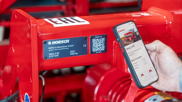 Introduserer QR-kode som den sentrale informasjonskilden