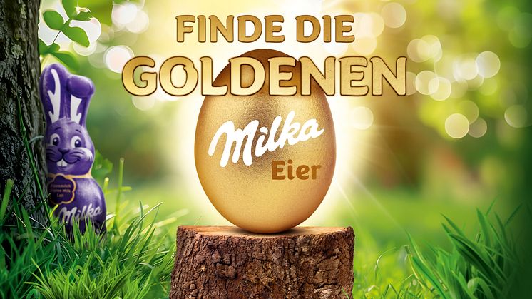 Milka lädt zur großen Ostereiersuche ein