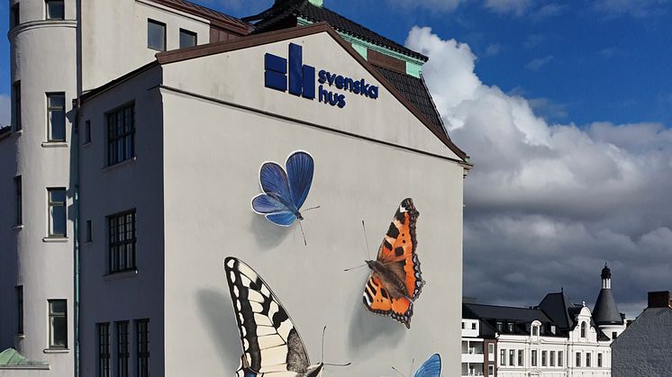 Muralmålning av street art-konstnären Mantra. Foto: Kim Berkhuizen 