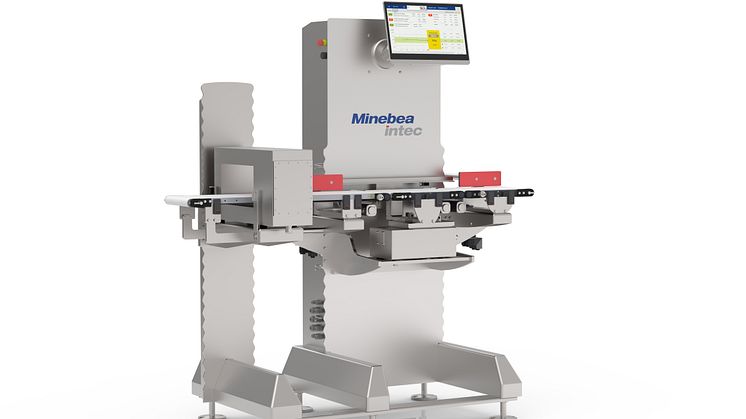 The CoSynus® checkweigher combines the functions of a checkweigher and a metal detector in a single compact device.