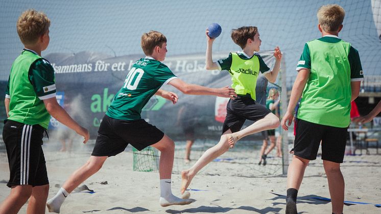 Det stora beachhandboll-eventet som OV Helsingborg HK arrangerar årligen är ett av projekten som får pengar från Klimatfonden höstomgången 2024.