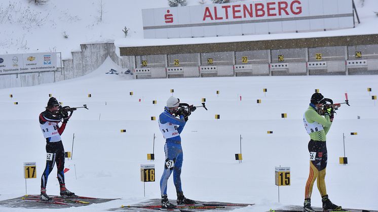 Junior Open European Championship im Biathlon in Altenberg (Foto: Tourist-Information Altenberg)