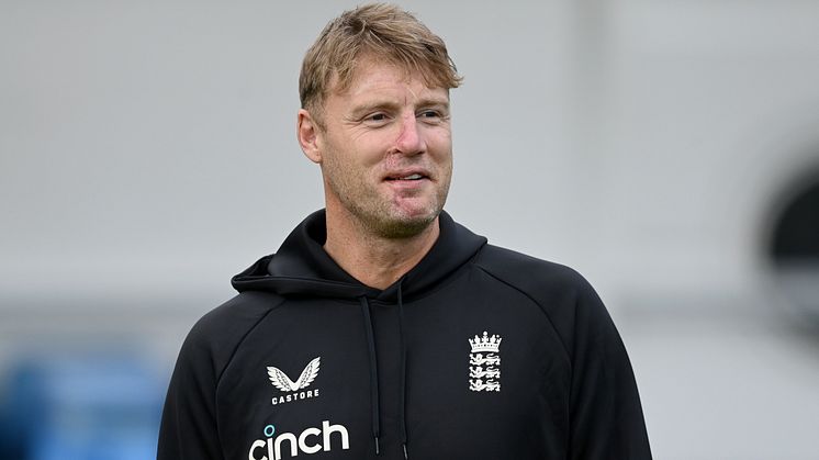 England Lions Head Coach Andrew Flintoff (Getty Images)