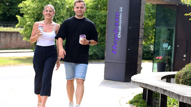Mehr junge Menschen auf dem Weg zum Hephata-Stammgelände: Der Campus Hephata wird durch die neue Evangelische Hochschule Hessen eine deutliche Aufwertung erfahren.