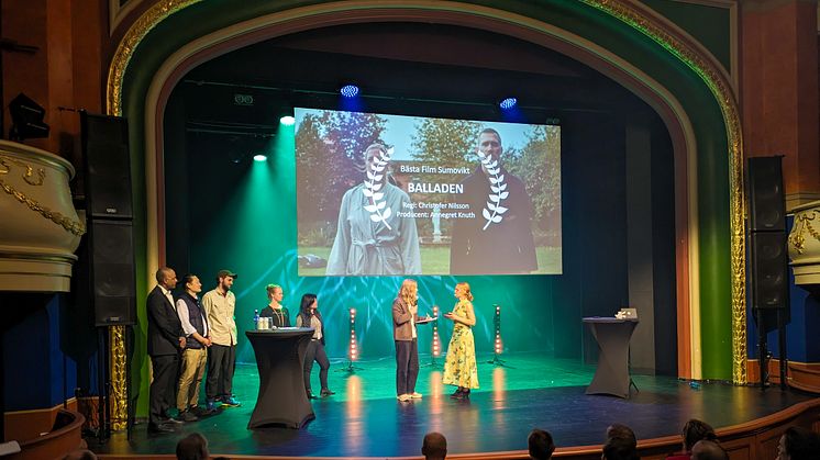 Den 26 april arrangeras kortfilmsfestivalen Pixel i Landskrona. På kvällen delas priser ut till de bästa skånska kortfilmerna. Foto: Film i Skåne.