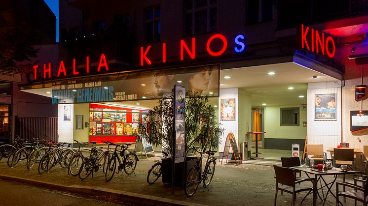 Das Thalia Kino in Babelsberg ist eine Spielstätte des Festivals. 
