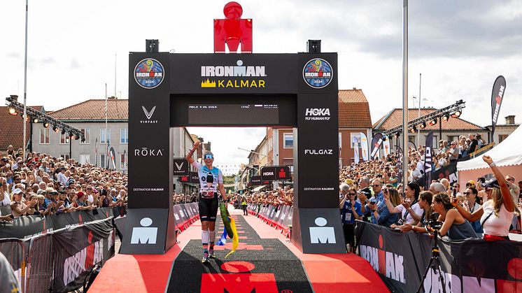 Vinnaren Marlene de Boer. Foto: Michael Campanella, Getty Images for Ironman.