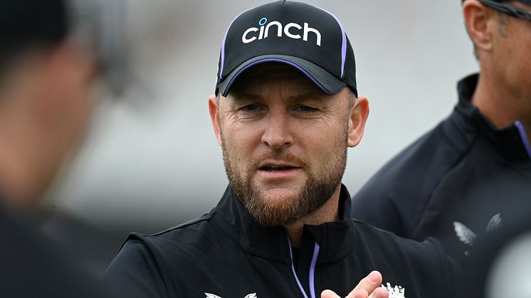 England Men's Head Coach Brendon McCullum (Getty Images)