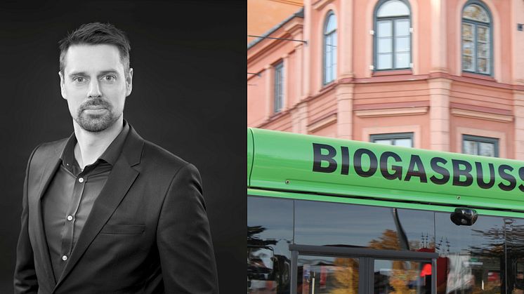 Busstest i Sörmland visar på kraftig prisminskning för biogasbussar