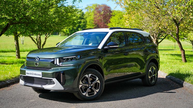 Danmarkspremiere på Citroëns nye ë-C3 Aircross – elektrisk SUV til hele familien fra 199.990 kr.
