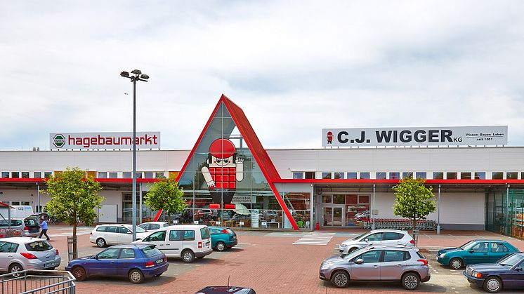 Der hagebaumarkt der C. J. Wigger KG in Neumünster