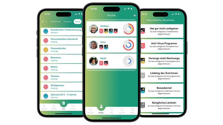 Die ganze Familie im Blick: Die APPzumARZT kümmert sich um die Gesundheit von Enkel bis Oma. 