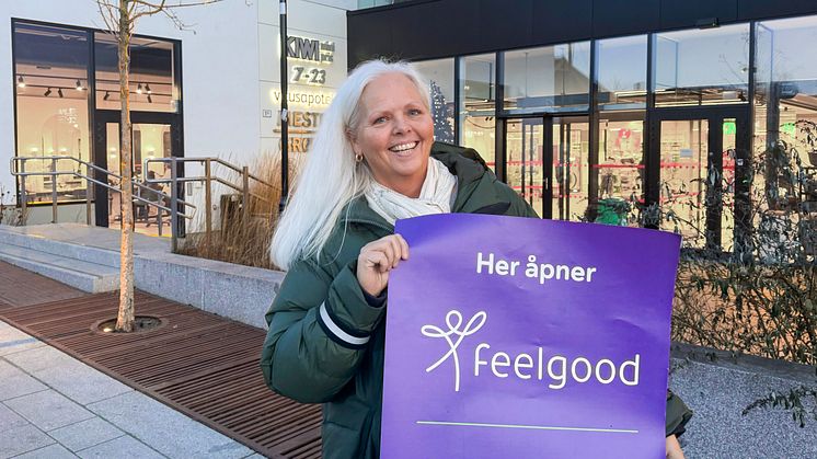 Ny milepæl for Feelgood : Åpner senter nummer 70 i Norge 