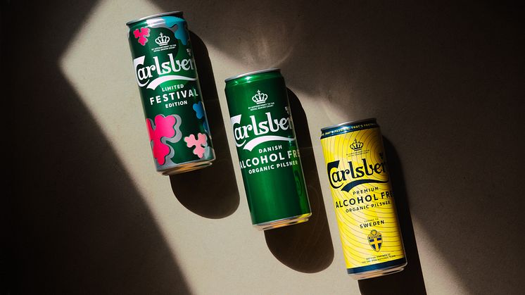 Carlsberg byter kostym på klassiska ölen – och lanserar hyllningsöl till svenska landslagen