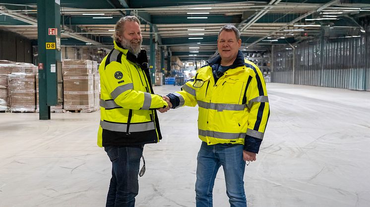 Cramos Harald Sundin och Regions Stockholms Mats Vornanen.