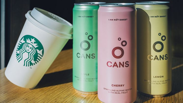 CANS jetzt bei Starbucks erhältlich!