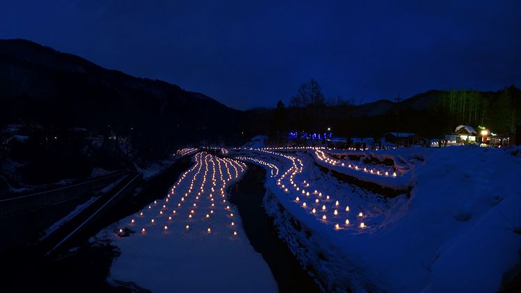 Yunishigawa Onsen, Renowned for its Therapeutic Hot Spring Water, Hosts Annual Kamakura Festival 
