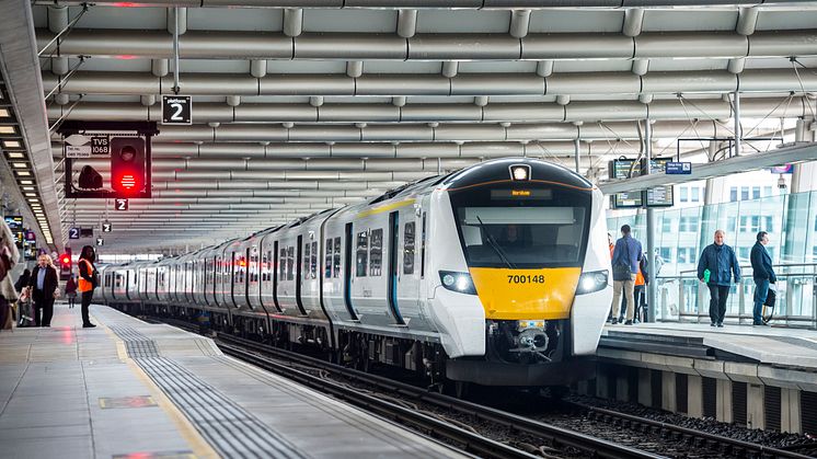 Thameslink 700148 at London Blackfriars