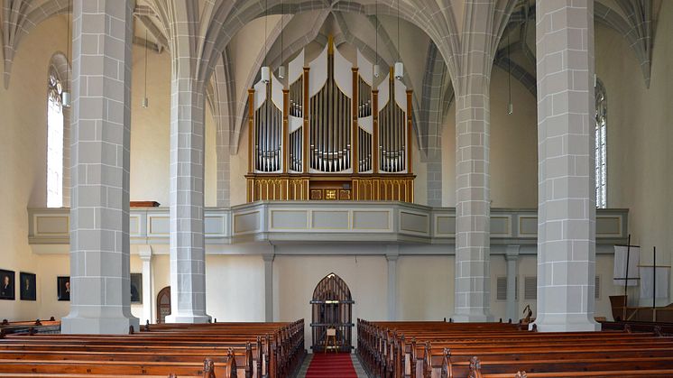 Jehmlich-Orgel in der Stadtkirche St. Matthäi Leisnig - Foto: Andreas Schmidt