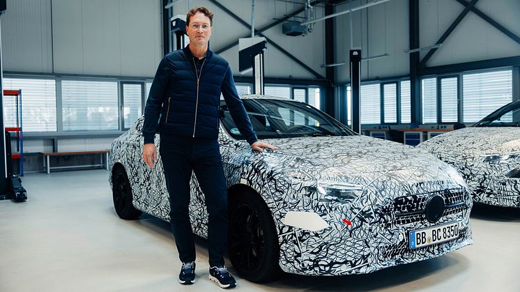 Ola Källenius och nya Mercedes-Benz CLA