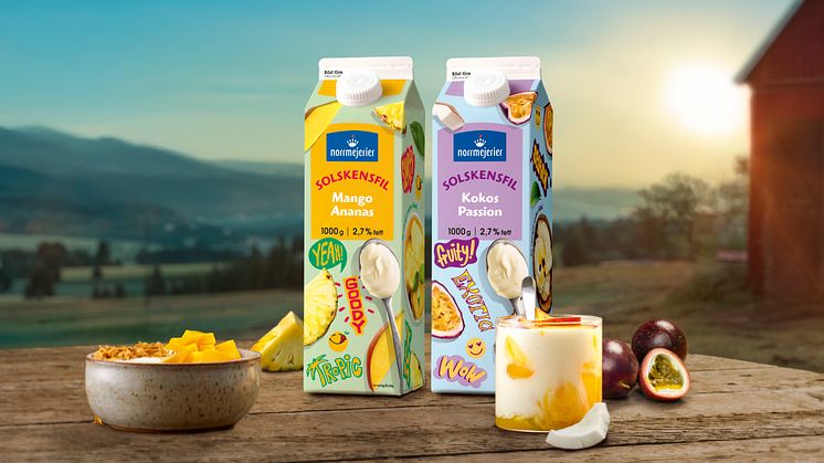 Pimpa frukosten med årets Solskensfiler - vad vore sommaren utan filmjölk?