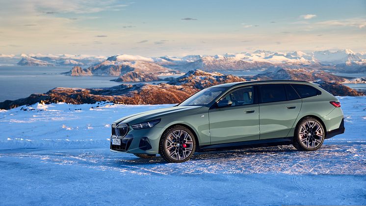 BMW i5 Touring oppdateres med lengre rekkevidde