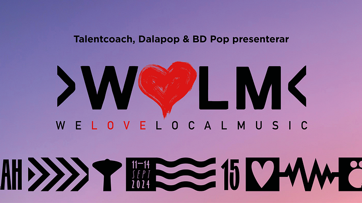 Talentcoach, Dalapop & BD Pop presenterar “We Love Local Music” på Live at Heart
